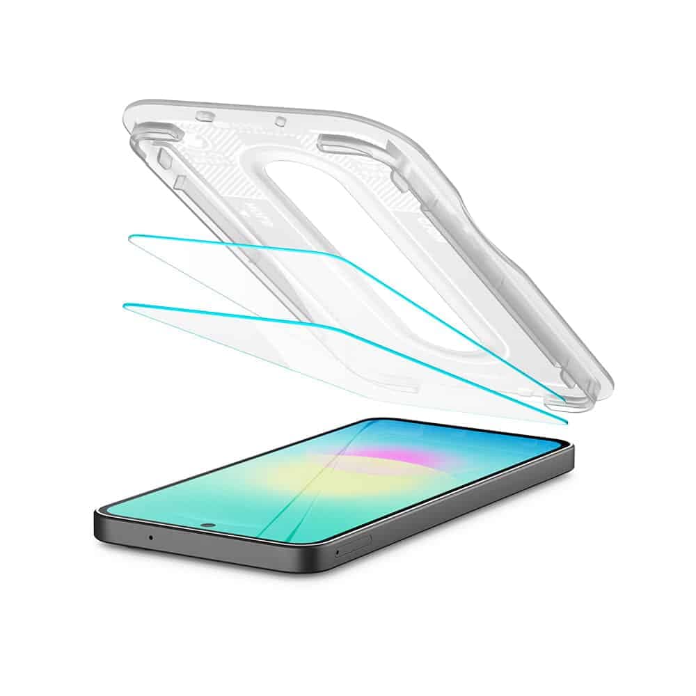 Spigen Glas.tR EZ-FIT Pro (AGL11809) Γυαλί Σκληρυμένο για Samsung Galaxy A27 5G, Διάφανο (2 Τεμάχια) 4