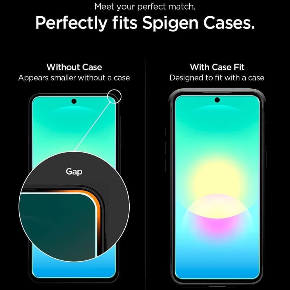 Spigen Glas.tR EZ-FIT Pro (AGL11809) Γυαλί Σκληρυμένο για Samsung Galaxy A27 5G, Διάφανο (2 Τεμάχια) 7