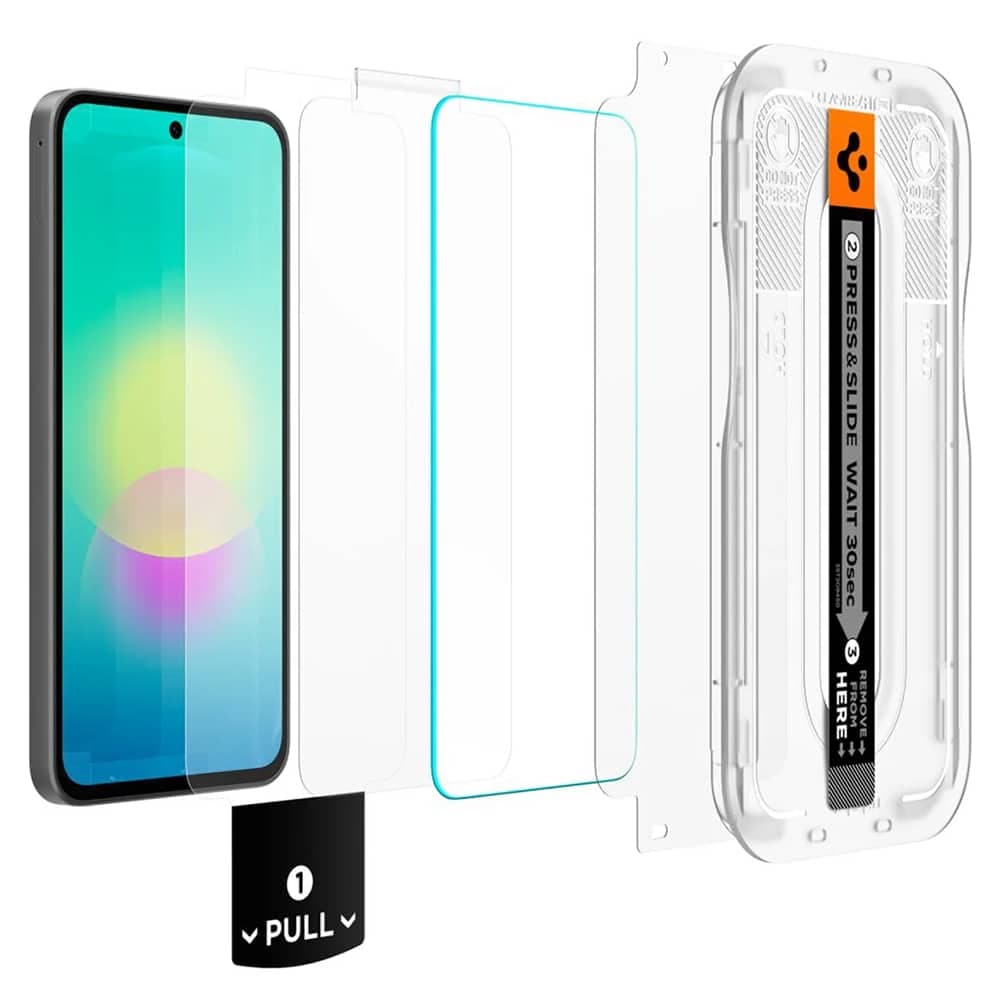 Spigen Glas.tR EZ-FIT Pro (AGL11809) Γυαλί Σκληρυμένο για Samsung Galaxy A27 5G, Διάφανο (2 Τεμάχια) 2