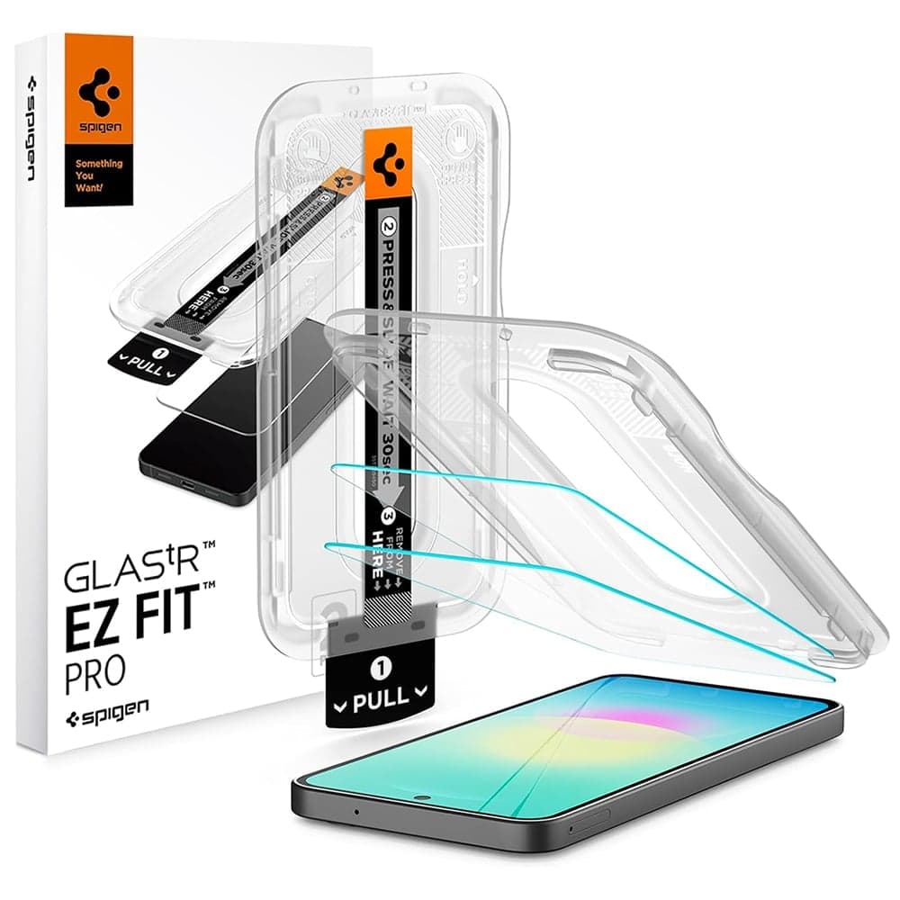 Spigen Glas.tR EZ-FIT Pro (AGL11809) Γυαλί Σκληρυμένο για Samsung Galaxy A27 5G, Διάφανο (2 Τεμάχια)