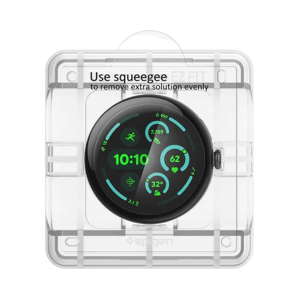Spigen Elite Shield EZ Fit (AFL08525) Προστατευτικός Φακός 2 Τεμαχίων για Google Pixel Watch 5 / Watch 4 / Watch 3 45mm, Διαφανής 2