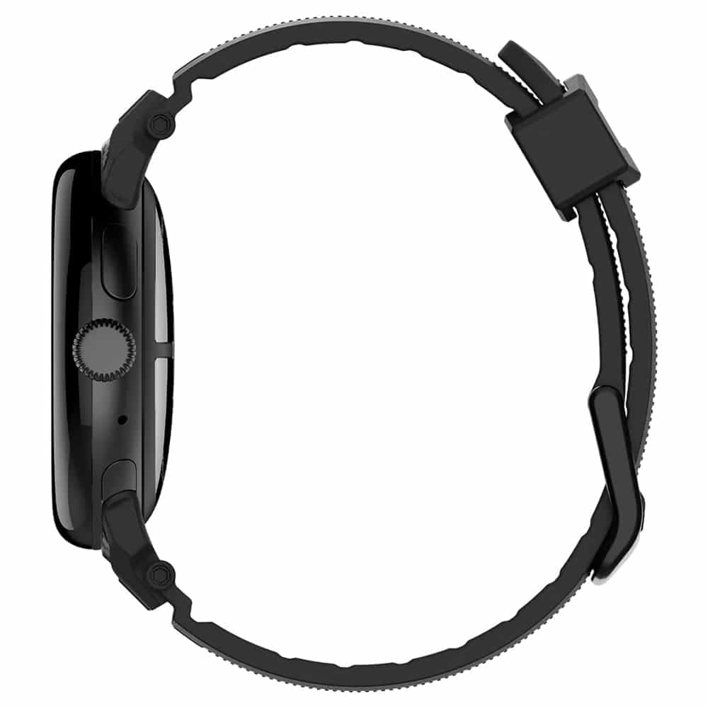 Spigen Rugged Band (AMP07556) Θηλιά Ρολογιού για Google Pixel Watch 5/4/3/2/1 41mm, Μαύρο 4