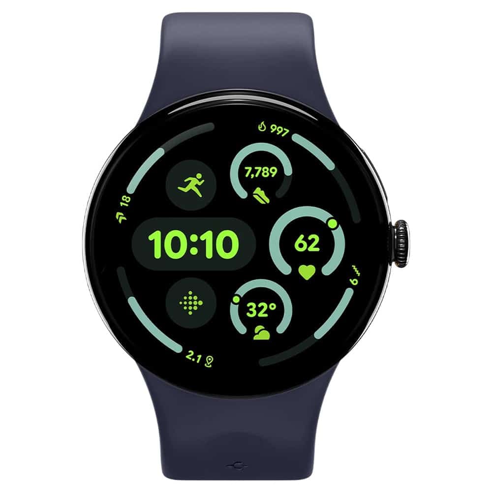 Spigen Nano Pop (AMP09490) Λουράκι για Google Pixel Watch 5 / Watch 4 / Watch 3 45mm, Μπλε Ναυτικό 3