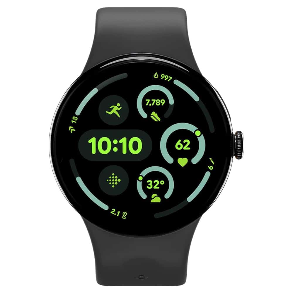 Spigen Nano Pop (AMP09486) Λουράκι για Google Pixel Watch 5 / Watch 4 / Watch 3 / Watch 2 / Watch 1 41mm, Μαύρο Σουσάμι 3