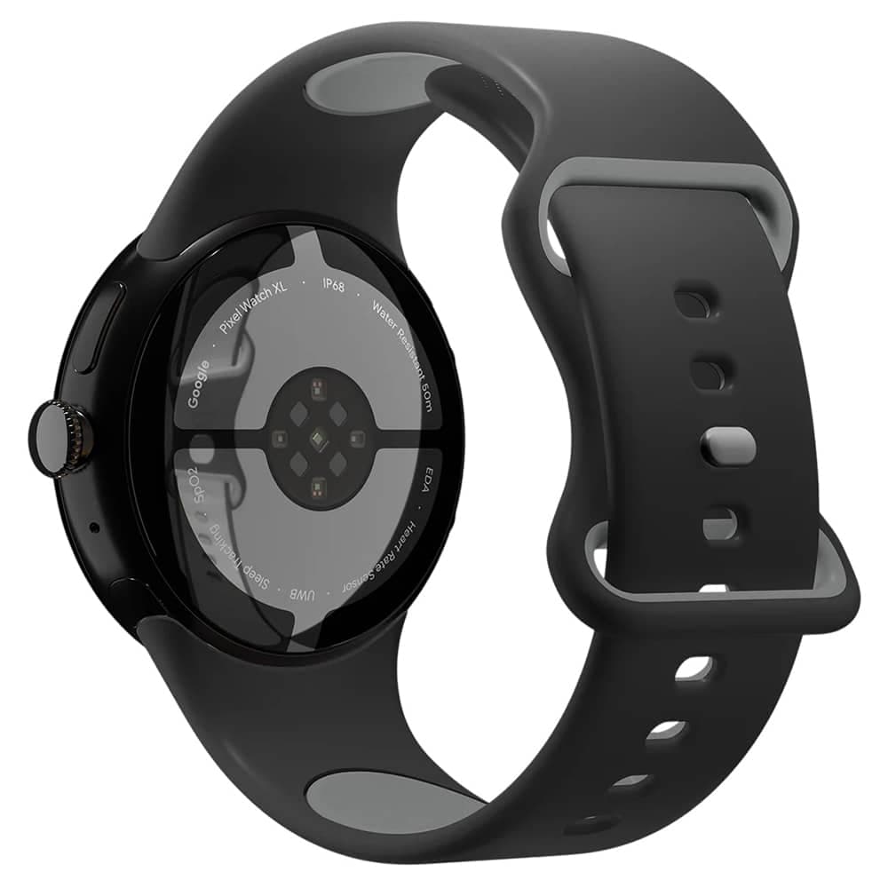 Spigen Nano Pop (AMP09486) Λουράκι για Google Pixel Watch 5 / Watch 4 / Watch 3 / Watch 2 / Watch 1 41mm, Μαύρο Σουσάμι 2