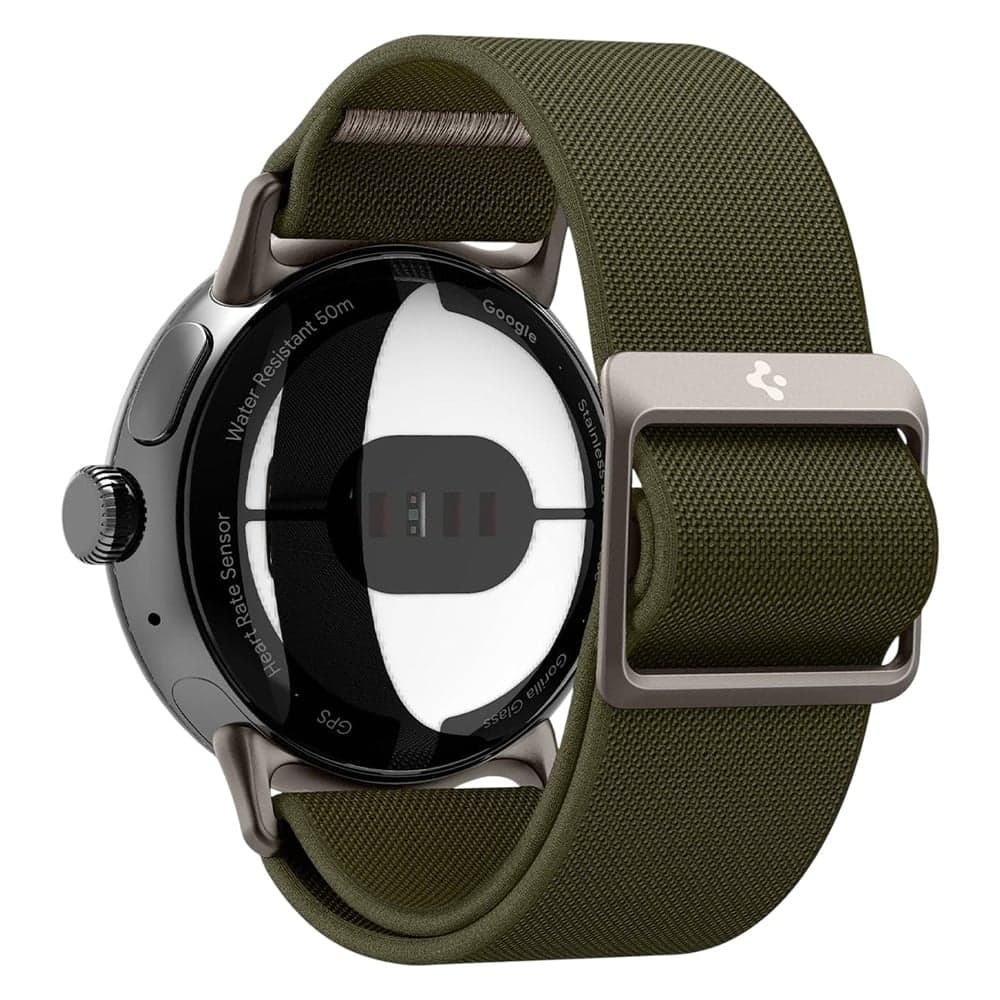 Spigen Lite Fit (AMP07608) Λουράκι για Google Pixel Watch 5 / 4 / 3 / 2 / 1 41mm, Χακί 2