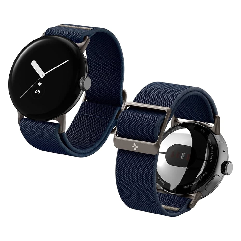 Spigen Lite Fit (AMP07607) Λουρί Ρολογιού για Google Pixel Watch 5 / 4 / 3 / 2 / 1 41mm, Navy