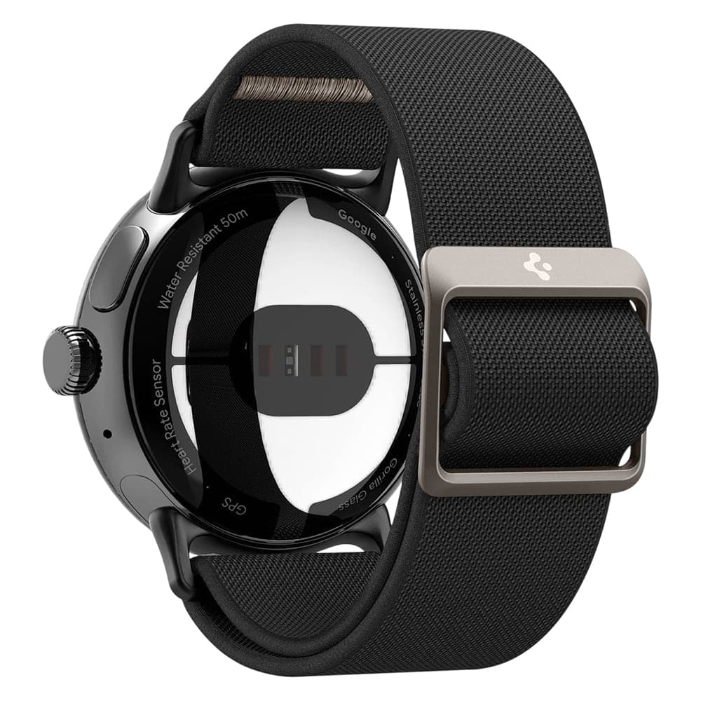 Spigen Lite Fit (AMP06348) Λουράκι για Google Pixel Watch 5 / Watch 4 / Watch 3 / Watch 2 / Watch 1 41mm, Μαύρο 2