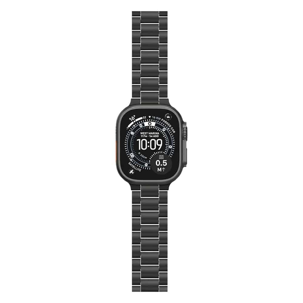 Spigen Modern Fit (AMP11577) Apple Watch 4/5/6/7/8/9/10/SE/SE 2/Ultra/Ultra 2/Ultra 3 (42/44/45/46/49mm) - Μαύρο Τιτάνιο 7