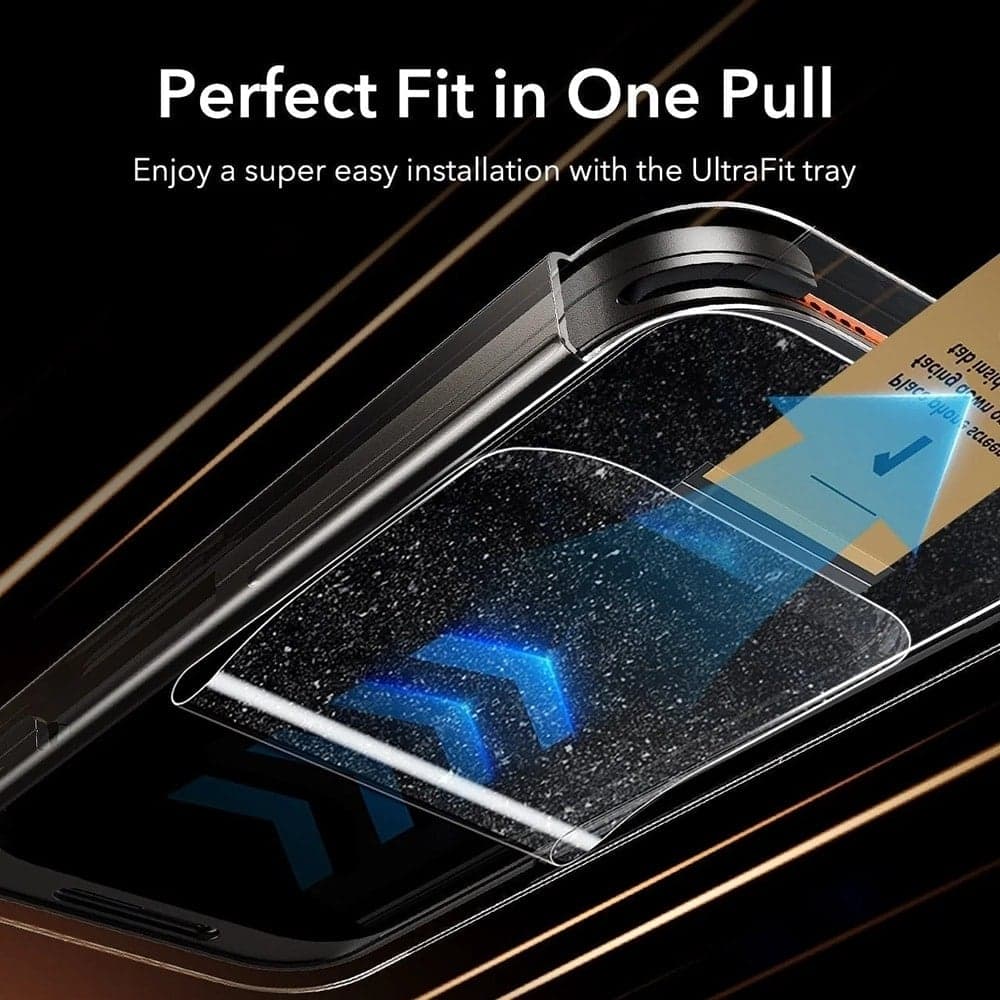 ESR Privacy Armorite Pro Προστατευτικό Οθόνης UltraFit (3 Τεμάχια) - iPhone 18 Pro Max - Μαύρο 6