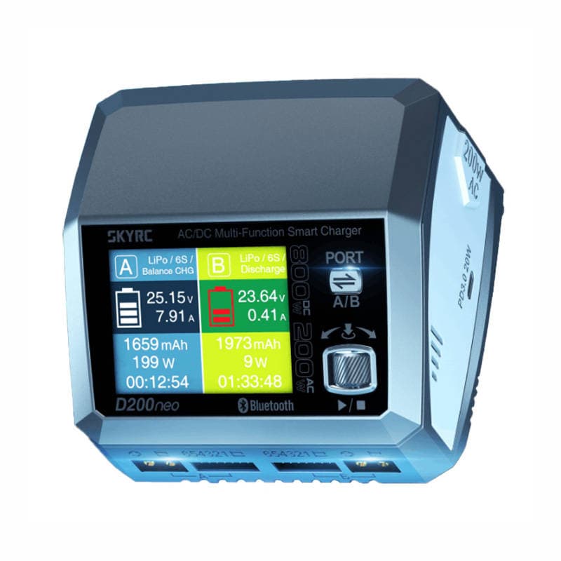 SkyRC D200neo Φορτιστής, Ταχεία Φόρτιση 35A, USB-C PD 2
