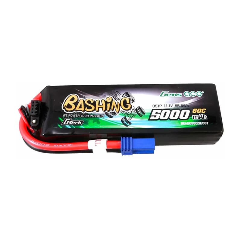 GensAce G-Tech Μπαταρία LiPo 5000mAh 60C 11,1V 3S1P EC5