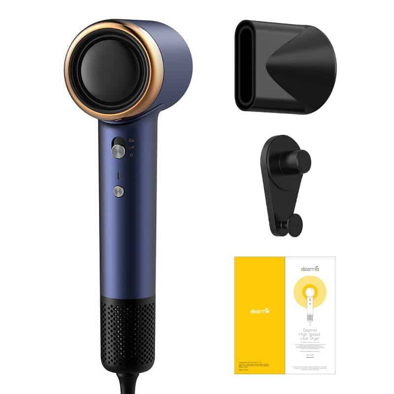 Deerma DEM-CF50W Σεσουάρ Μαλλιών, Ναυτικό Μπλε 10