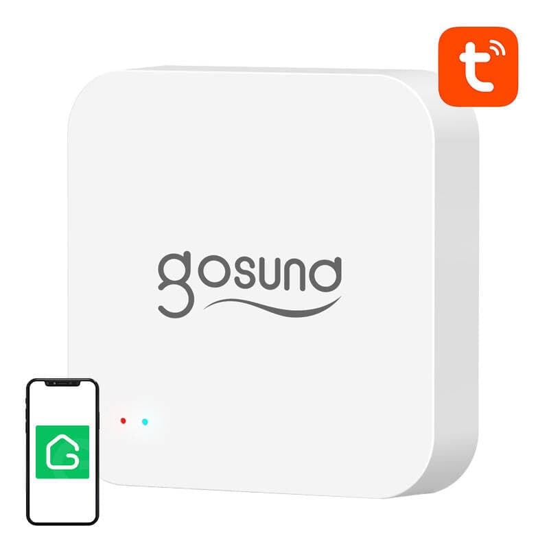 Gosund G2 Έξυπνη Πύλη Bluetooth WiFi Mesh, Συναγερμός, Λευκό