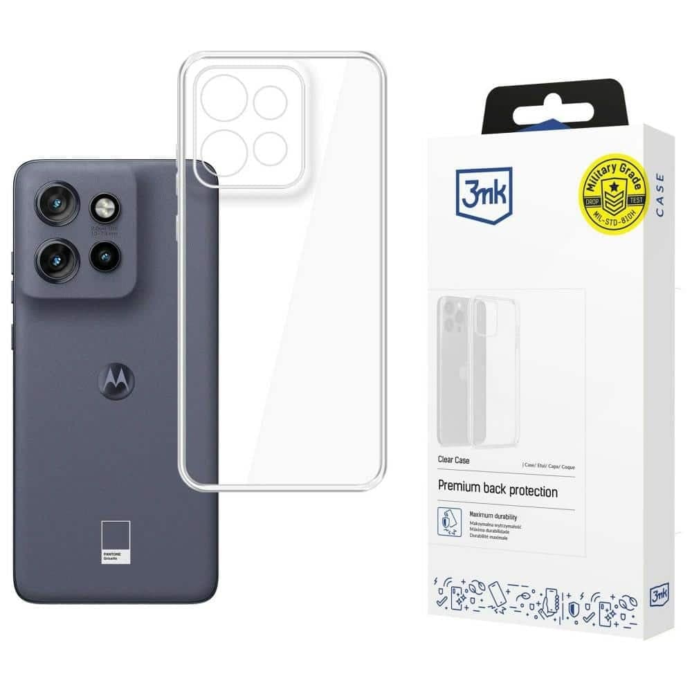 3MK Clear Case - θήκη για Motorola Edge 50 Neo - Διάφανο