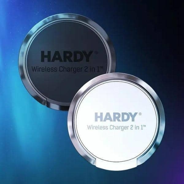 3MK Hardy Ασύρματος Φορτιστής 2σε1 15W, Λευκός 4