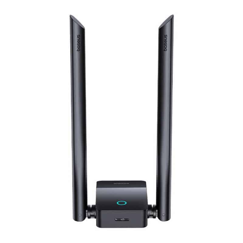 Baseus FastJoy Προσαρμογέας WiFi 1800Mbps, Μαύρος 3