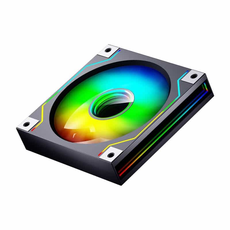 Darkflash DM20 Ανεμιστήρας Υπολογιστή RGB, Μαύρος 3