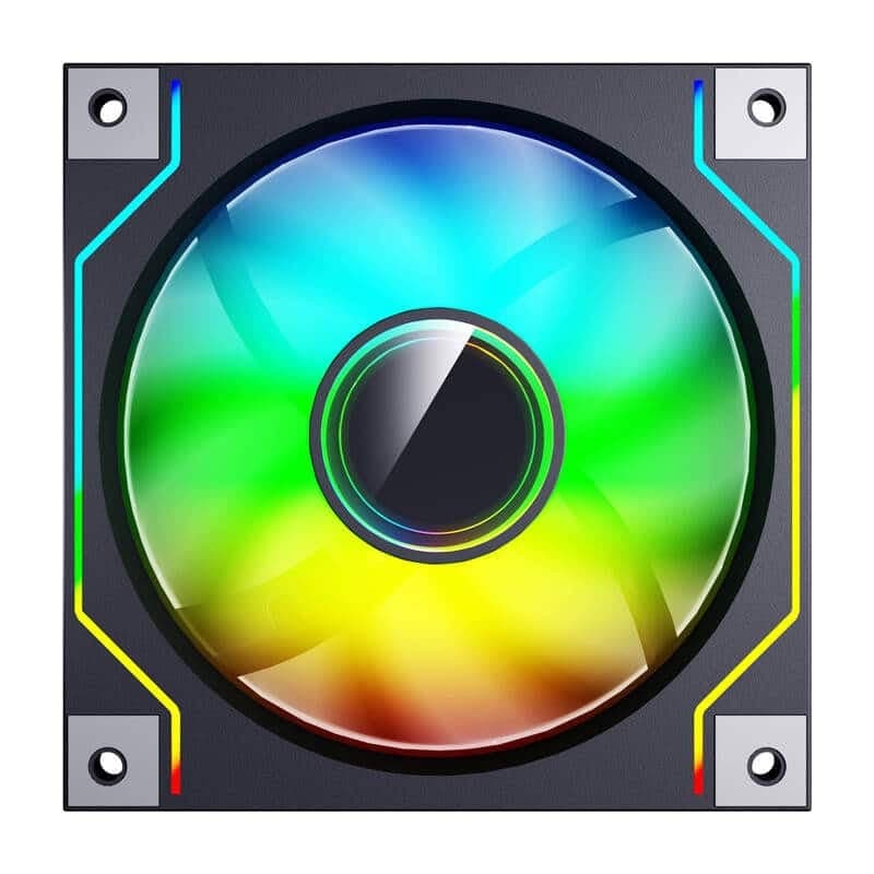 Darkflash DM20 Ανεμιστήρας Υπολογιστή RGB, Μαύρος
