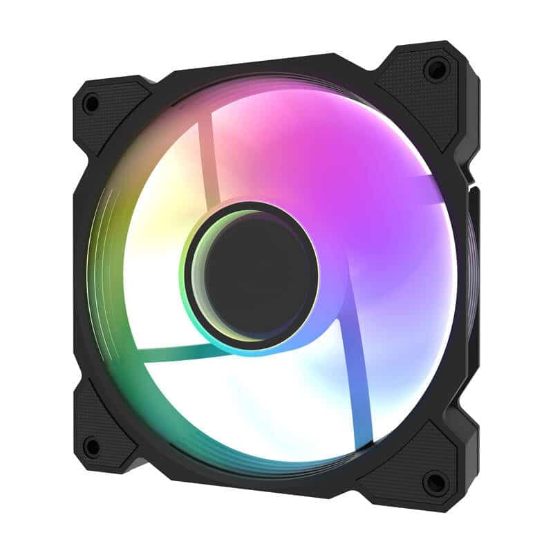 Darkflash DR08 3-σε-1 Ανεμιστήρας Ψύξης A-RGB, Μαύρος