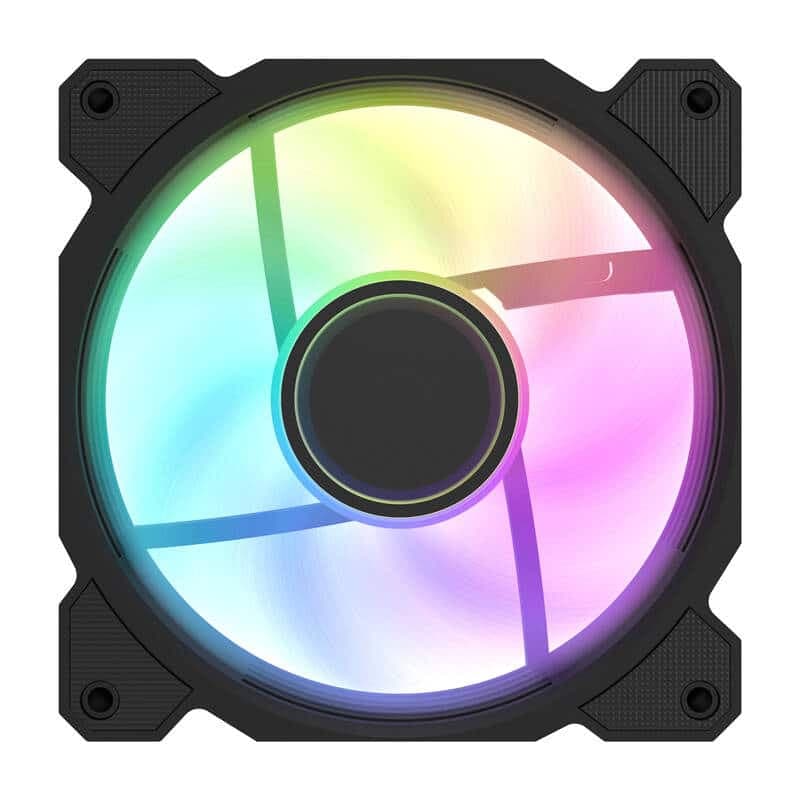 Darkflash DR08 3-σε-1 Ανεμιστήρας Ψύξης A-RGB, Μαύρος 3