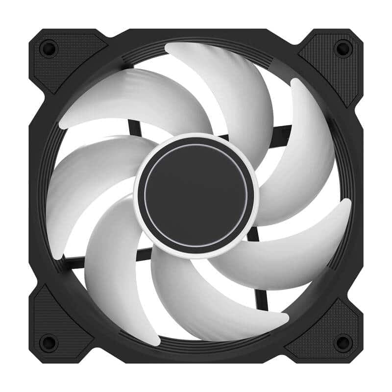 Darkflash DR08 3-σε-1 Ανεμιστήρας Ψύξης A-RGB, Μαύρος 4