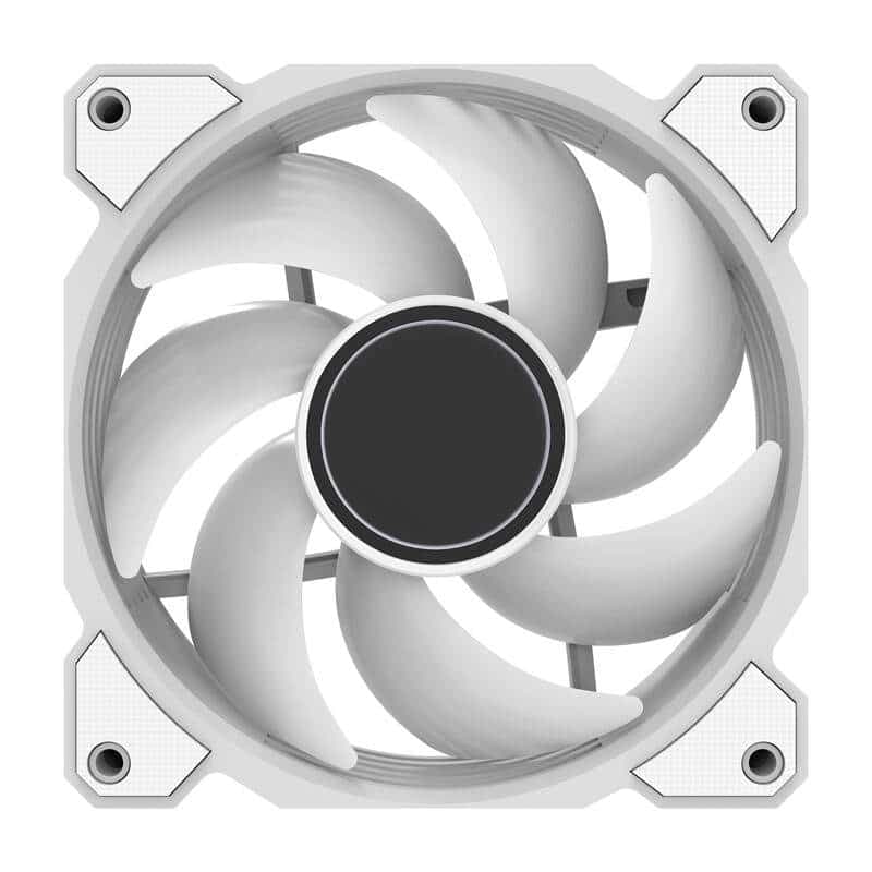 Darkflash DR08 3-σε-1 Ανεμιστήρας Ψύξης PWM A-RGB, Λευκό 4
