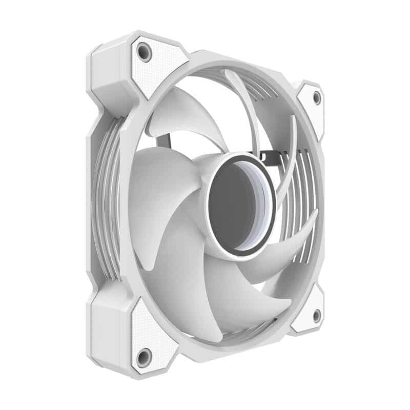 Darkflash DR08 3-σε-1 Ανεμιστήρας Ψύξης PWM A-RGB, Λευκό 6