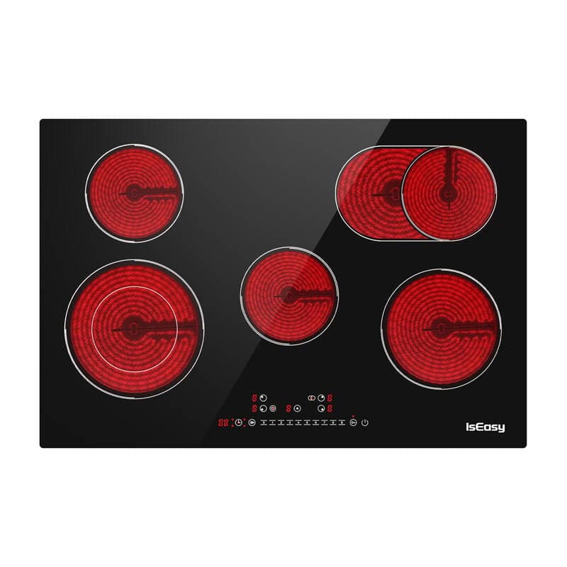 IsEasy LT5-04 Επαγωγική Εστία Πέντε Ζωνών, 1200-2400W