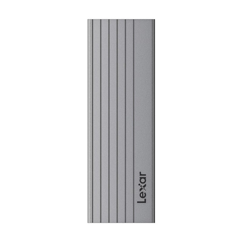 Lexar LPAE06N Περίβλημα Μονάδας Δίσκου SSD/M.2 10Gbps, Ασημί