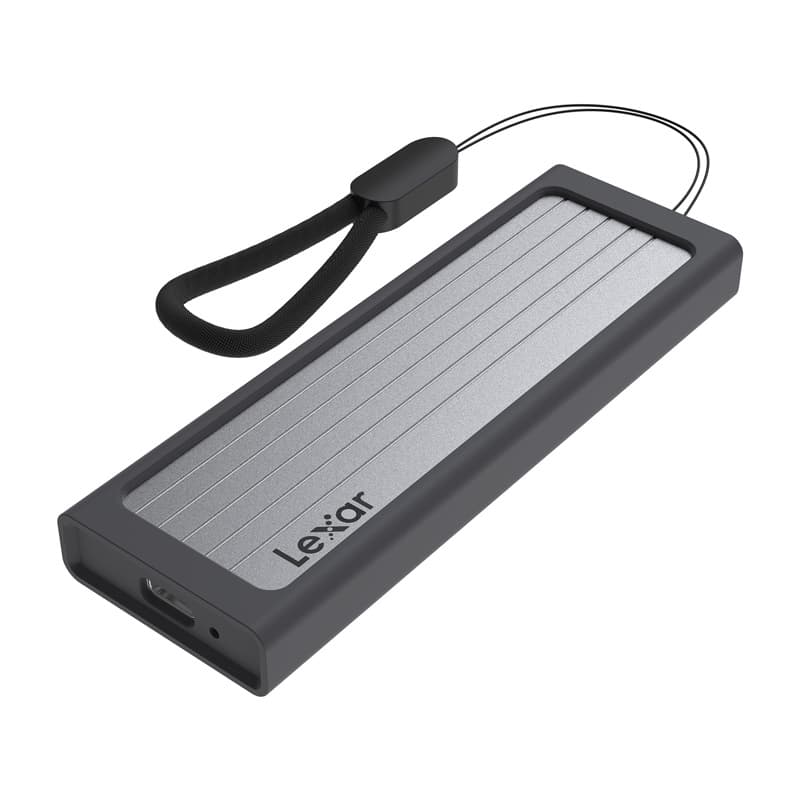 Lexar LPAE06N Περίβλημα Μονάδας Δίσκου SSD/M.2 10Gbps, Ασημί 3