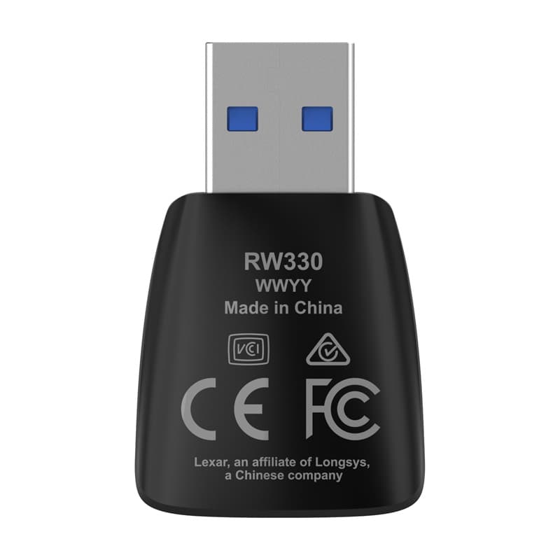 Lexar RW330U Αναγνώστης Καρτών Μνήμης USB 3.2, micro SD UHS-I 5