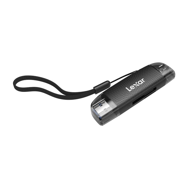 Lexar LRW310X Αναγνώστης Καρτών Μνήμης Dual USB-A/C, micro SD και SD, USB 3.2 Gen 1 4