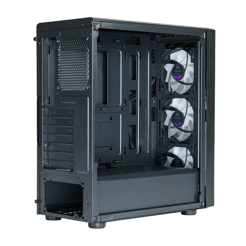 Cooler Master CMP 520 Θήκη Υπολογιστή με Τρεις Ανεμιστήρες ARGB, Μαύρη 7