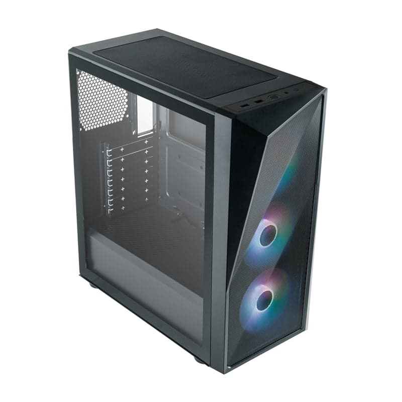 Cooler Master CMP 520 Θήκη Υπολογιστή με Τρεις Ανεμιστήρες ARGB, Μαύρη 8