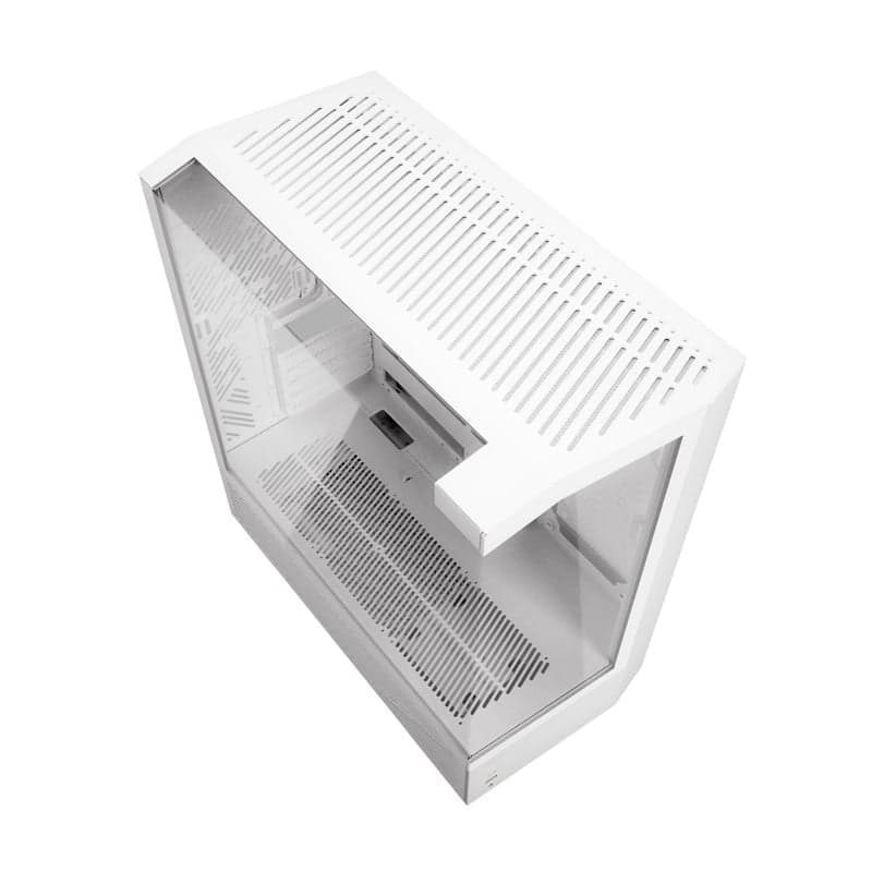Darkflash DY460 Θήκη Υπολογιστή με 4 Ανεμιστήρες ARGB, Λευκή 5