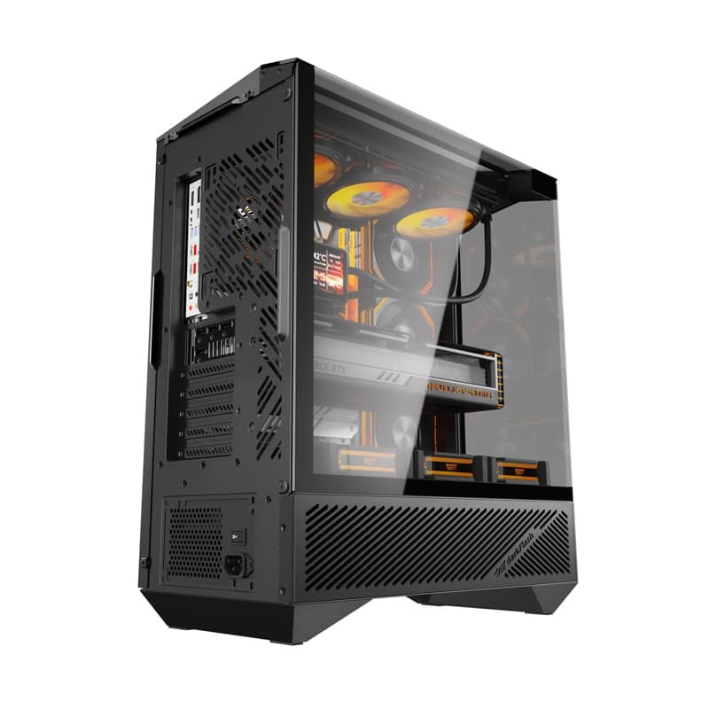 Darkflash DY460 Θήκη Υπολογιστή με 4 Ανεμιστήρες ARGB, Μαύρη 3