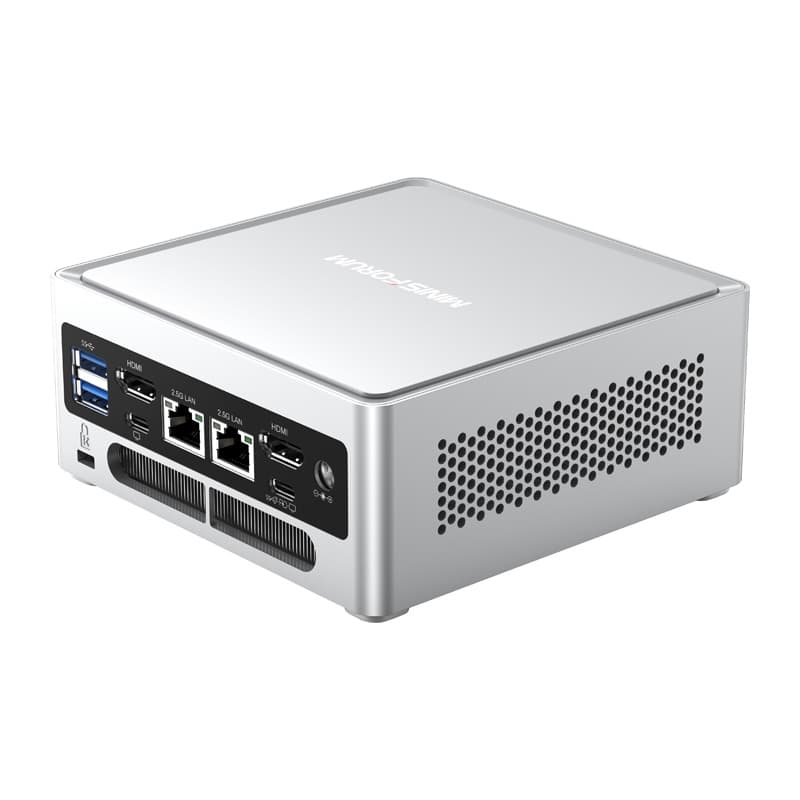 Minis Forum NAB6 Lite Mini PC, Intel Core i5-12600H, 16GB RAM, 512GB SSD 2