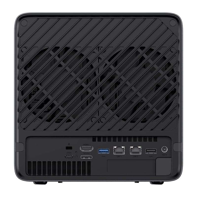 Minis Forum NAS N5 Pro Mini-PC, AMD Ryzen AI 9 HX Pro 370, 32GB + 128GB 6