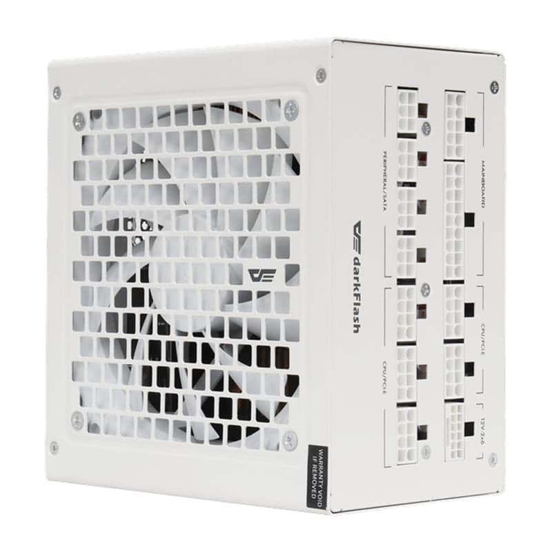 DarkFlash PMT1050 Τροφοδοτικό Υπολογιστή 1050 W, Λευκό