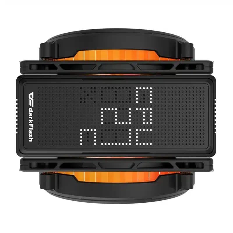 Darkflash E400 PLUS Ενεργή Ψύξη CPU, Μαύρη 4