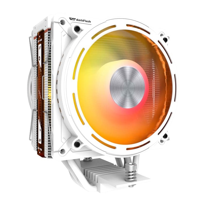 Darkflash E400 PLUS Ενεργή Ψύξη CPU, Λευκό