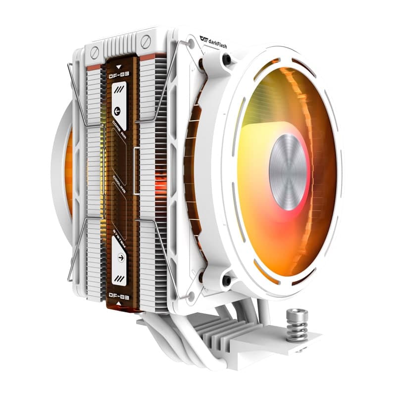 Darkflash E400 PLUS Ενεργή Ψύξη CPU, Λευκό 2