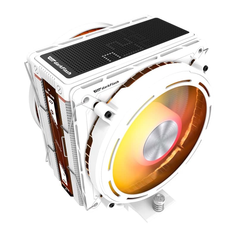 Darkflash E400 PLUS Ενεργή Ψύξη CPU, Λευκό 4
