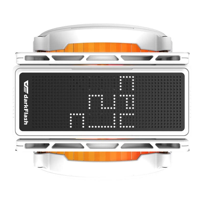 Darkflash E400 PLUS Ενεργή Ψύξη CPU, Λευκό 5