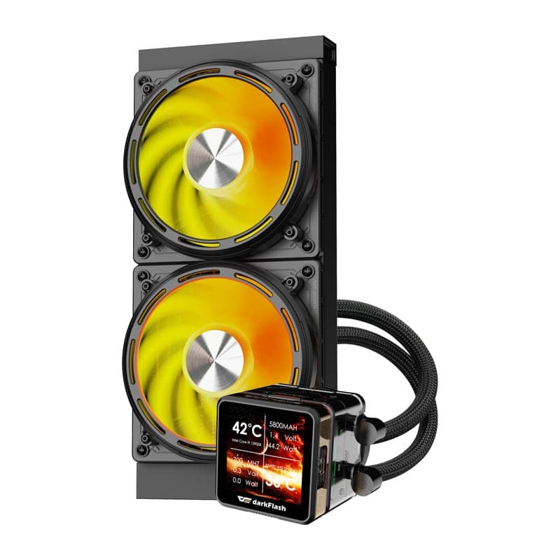 Darkflash Explore DE240 Υδρόψυξη CPU, Μαύρο 3