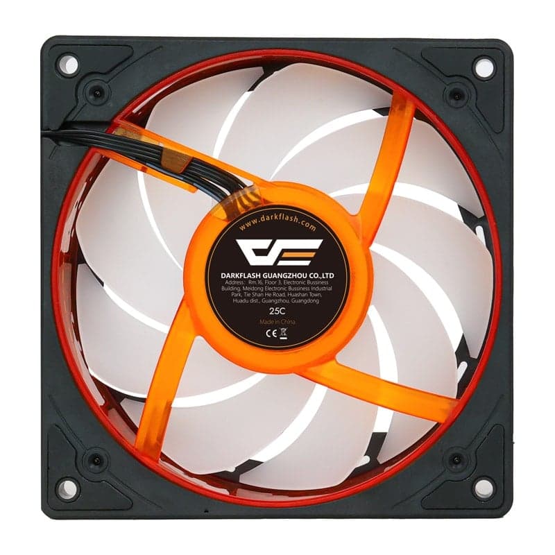Darkflash DE8 Ανεμιστήρας Ψύξης, Μαύρος