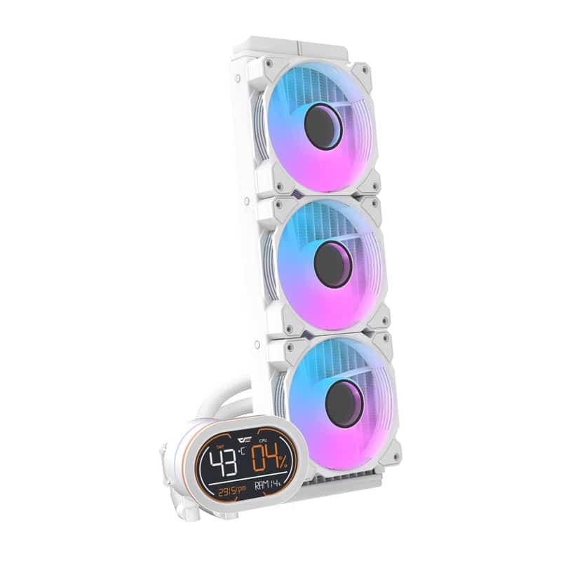 Darkflash DH360D Σύστημα Υδρόψυξης για Επεξεργαστές, Λευκό 2
