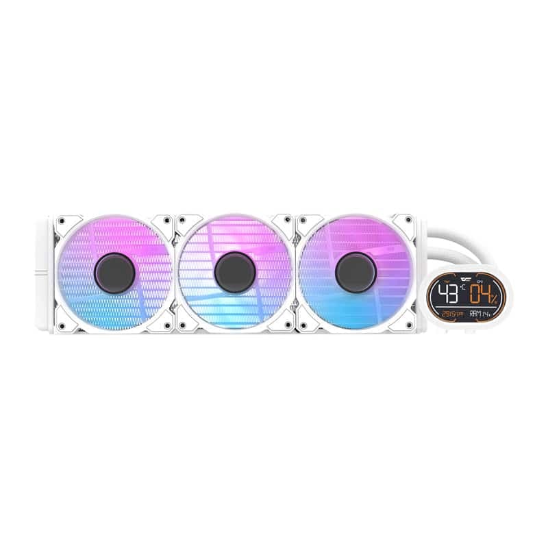 Darkflash DH360D Σύστημα Υδρόψυξης για Επεξεργαστές, Λευκό