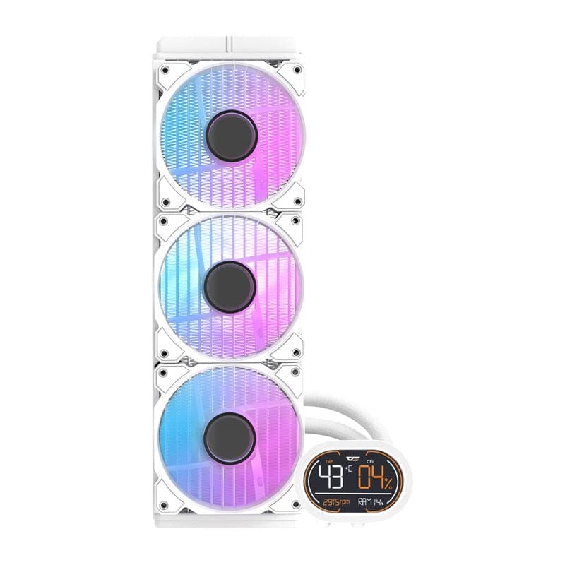 Darkflash DH360D Σύστημα Υδρόψυξης για Επεξεργαστές, Λευκό 3